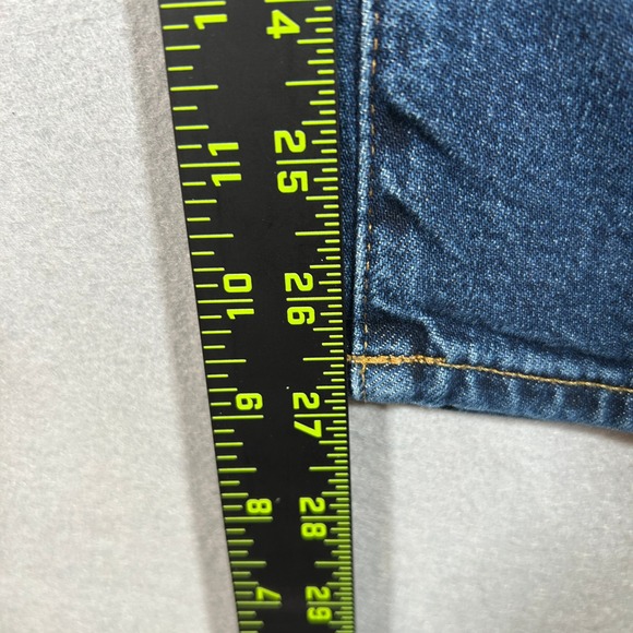 American Eagle Outfitters Mens 36x32 Athletic Fit Flex Jeans Dark Wash - Picture 8 of 13